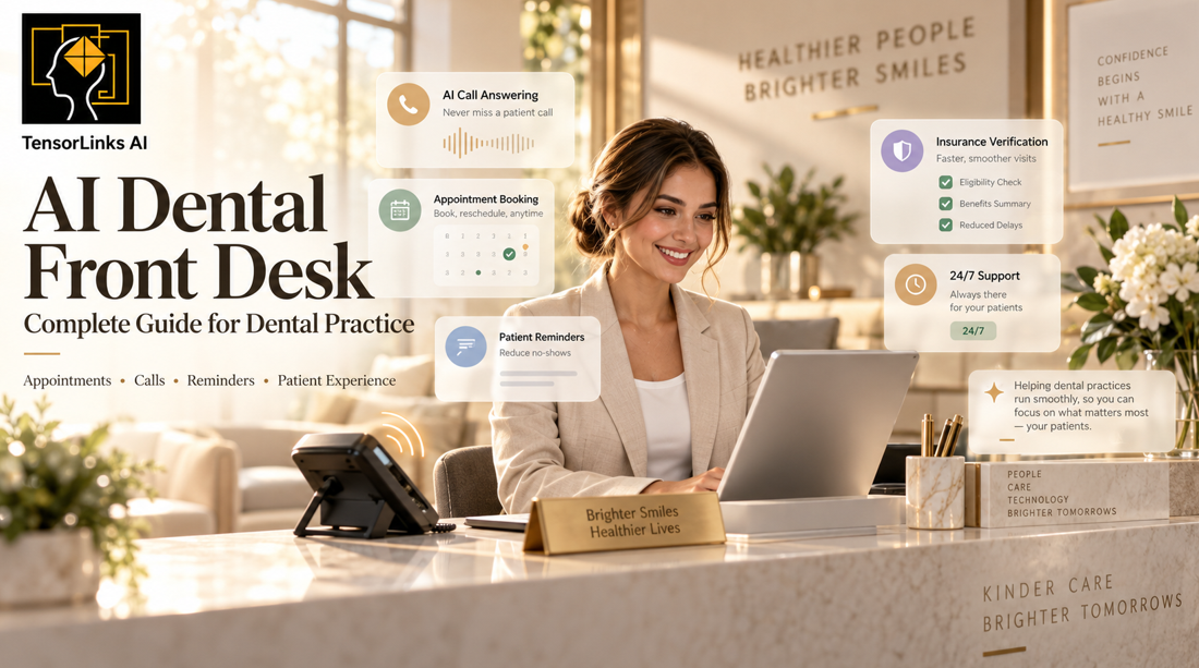 AI Receptionist for Dentists: What Can It Actually Do? | TensorLinks AI