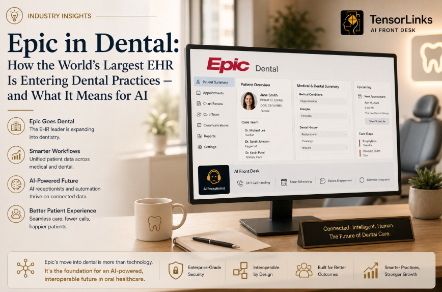 Epic in Dental: How the World\'s Largest EHR Is Entering Dental Practices — and What It Means for AI